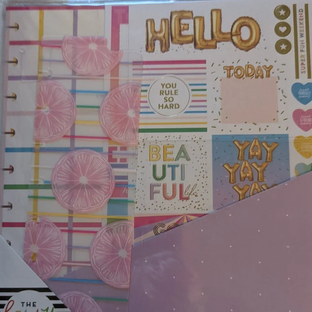 NWT 65 pcs Happy Planner Big 'You Got This Babe' Accessories Pack Stickers NEW